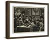 A Children's Christmas Entertainment at the Italian Mission School, Onslow Street, Farringdon Road-Charles Joseph Staniland-Framed Giclee Print