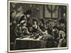 A Children's Christmas Entertainment at the Italian Mission School, Onslow Street, Farringdon Road-Charles Joseph Staniland-Mounted Giclee Print