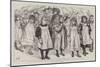 A Children's School Festival at St Andrew'S, Stockwell, the Maypole Dance-Charles Paul Renouard-Mounted Giclee Print