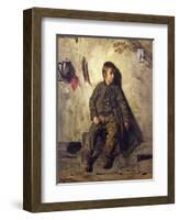 A Chimney Sweep from Savoie, 1832-Auguste De Chatillon-Framed Giclee Print