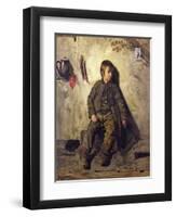A Chimney Sweep from Savoie, 1832-Auguste De Chatillon-Framed Giclee Print