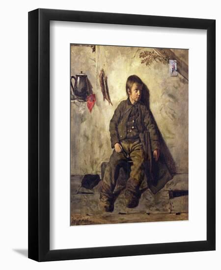 A Chimney Sweep from Savoie, 1832-Auguste De Chatillon-Framed Giclee Print