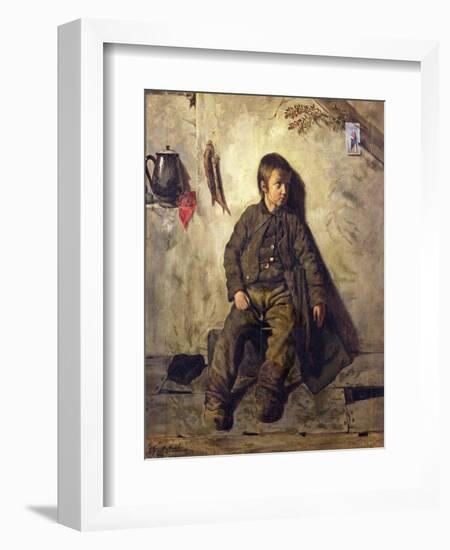 A Chimney Sweep from Savoie, 1832-Auguste De Chatillon-Framed Giclee Print