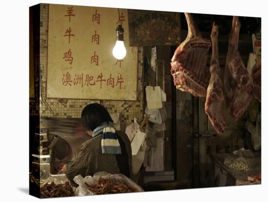 A Chineese Butcher-Ryan Ross-Stretched Canvas