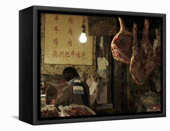 A Chineese Butcher-Ryan Ross-Framed Stretched Canvas