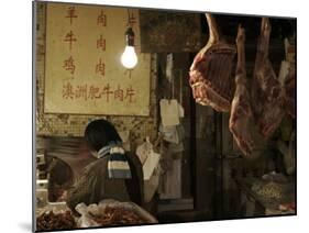 A Chineese Butcher-Ryan Ross-Mounted Photographic Print