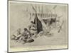 A Chinese Bivouac on the Banks of the Peiho-Charles Edwin Fripp-Mounted Giclee Print