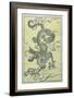 A Chinese Dragon-null-Framed Giclee Print