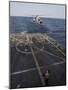 A Chinese Harbin Z-9C Helicopter Lands Aboard USS Mason-null-Mounted Photographic Print