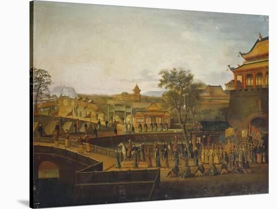 A Chinese Imperial Procession-null-Stretched Canvas