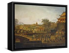A Chinese Imperial Procession-null-Framed Stretched Canvas