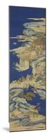 A Chinese Kesi Coloured Silk Panel Depicting Daoist Immortals-null-Mounted Premium Giclee Print