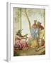 A Chinese Prince before a Soothsayer-Giandomenico Tiepolo-Framed Giclee Print