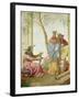A Chinese Prince before a Soothsayer-Giandomenico Tiepolo-Framed Giclee Print