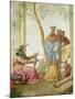 A Chinese Prince before a Soothsayer-Giandomenico Tiepolo-Mounted Giclee Print