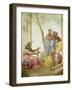 A Chinese Prince before a Soothsayer-Giandomenico Tiepolo-Framed Giclee Print