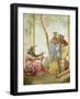 A Chinese Prince before a Soothsayer-Giandomenico Tiepolo-Framed Giclee Print