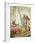 A Chinese Prince before a Soothsayer-Giandomenico Tiepolo-Framed Giclee Print