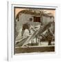 A Chinese Saw Mill, Peking, China, 1900-null-Framed Giclee Print