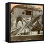 A Chinese Saw Mill, Peking, China, 1900-null-Framed Stretched Canvas