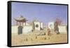 A Chinese Temple Ruin in Akkent, 1869-1870-Vasili Vasilyevich Vereshchagin-Framed Stretched Canvas