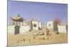 A Chinese Temple Ruin in Akkent, 1869-1870-Vasili Vasilyevich Vereshchagin-Mounted Giclee Print