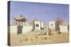 A Chinese Temple Ruin in Akkent, 1869-1870-Vasili Vasilyevich Vereshchagin-Stretched Canvas