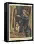 A Chip of the Old Block-Edward Killingworth Johnson-Framed Stretched Canvas