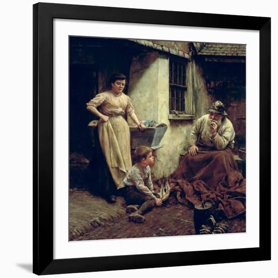 A Chip Off the Old Block, 1905-Walter Langley-Framed Giclee Print