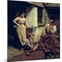 A Chip Off the Old Block, 1905-Walter Langley-Mounted Giclee Print