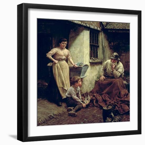 A Chip Off the Old Block, 1905-Walter Langley-Framed Giclee Print