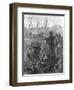 A Chlorine Gas Attack, Second Battle of Ypres, Belgium, 1915-Lucien Jonas-Framed Giclee Print