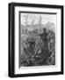 A Chlorine Gas Attack, Second Battle of Ypres, Belgium, 1915-Lucien Jonas-Framed Giclee Print