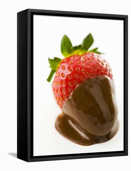 A Chocolate-Dipped Strawberry-Greg Elms-Framed Stretched Canvas