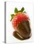 A Chocolate-Dipped Strawberry-Greg Elms-Stretched Canvas