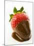 A Chocolate-Dipped Strawberry-Greg Elms-Mounted Photographic Print