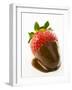 A Chocolate-Dipped Strawberry-Greg Elms-Framed Photographic Print