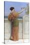 A Choice Blossom, 1918-John William Godward-Stretched Canvas