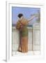 A Choice Blossom, 1918-John William Godward-Framed Giclee Print