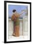 A Choice Blossom, 1918-John William Godward-Framed Giclee Print