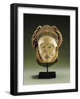 A Chokwe Mask, Mwana Pwo-null-Framed Giclee Print