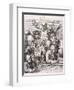 A Chorus of Singers, 1732-William Hogarth-Framed Giclee Print