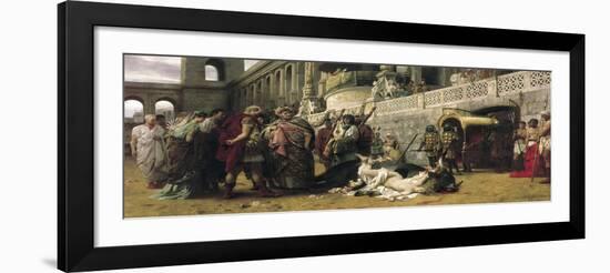 A Christian Dirce, 1897-Henryk Siemiradzki-Framed Giclee Print