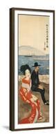 A Christian Missionary Arrives in Japan, Japan-Yumeji Takehisa-Framed Premium Giclee Print