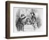 A Christmas Box Magazine Illustration by Thomas Nast-null-Framed Giclee Print