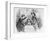 A Christmas Box Magazine Illustration by Thomas Nast-null-Framed Giclee Print