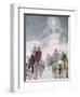 A Christmas Card from a Watercolour-Daphne Allan-Framed Giclee Print