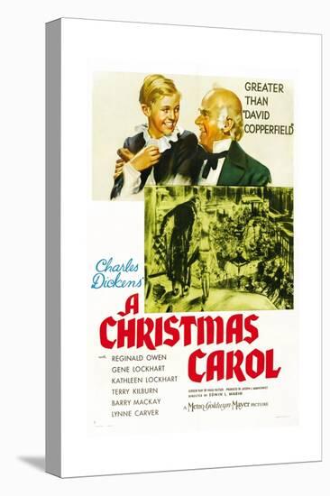 A Christmas Carol, 1938-null-Stretched Canvas