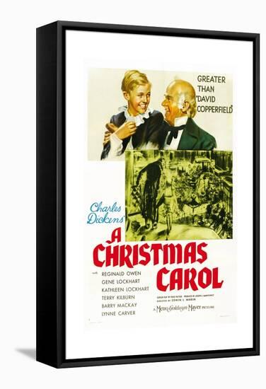 A Christmas Carol, 1938-null-Framed Stretched Canvas