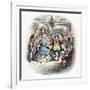 A Christmas Carol: Mr Fezziwig's Ball, 1843-John Leech-Framed Giclee Print